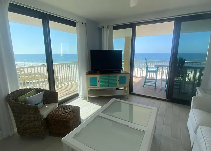 Summer House 401A By Albvr - Corner Beachfront Beauty - Beachfront Balcony Accessible From All Rooms